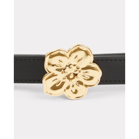 Ceinture réversible 'Boke Flower' en cuir