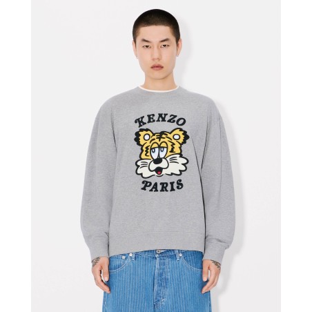 Sweatshirt unisexe brodé 'KENZO VERDY MARKET' en coton