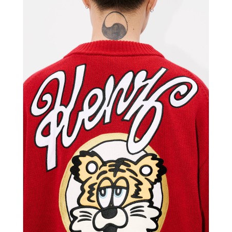 Cardigan unisexe 'KENZO VERDY MARKET' en laine et coton