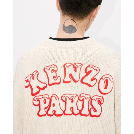 Pull unisexe 'KENZO VERDY MARKET' en laine et coton