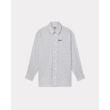 Chemise oversize 'KENZO Weave'