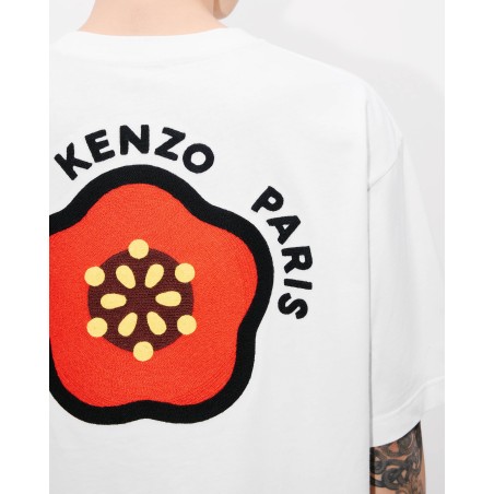 T-shirt brodé oversize 'KENZO Pop' en coton