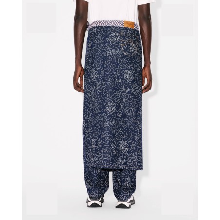 Tablier 'KENZO Star Tiger' en denim japonais