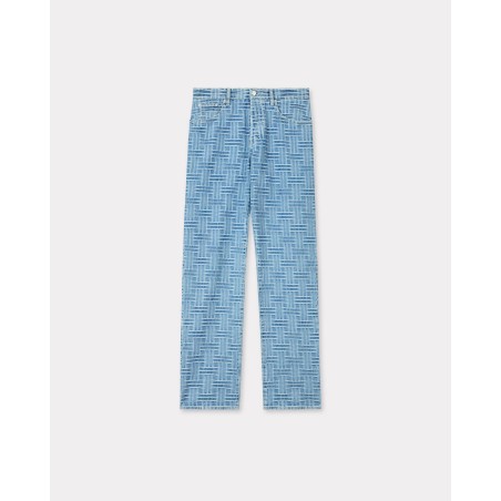 Jean BOTAN ample 'KENZO Weave' en denim japonais