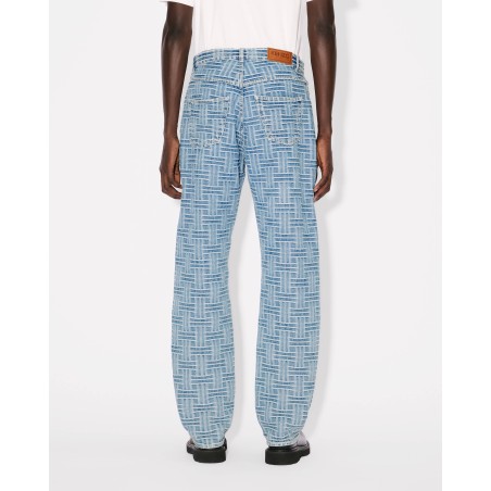 Jean BOTAN ample 'KENZO Weave' en denim japonais