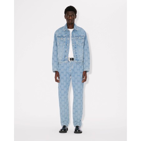 Jean BOTAN ample 'KENZO Weave' en denim japonais