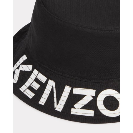 Chapeau réversible 'KENZOGRAPHY' en coton