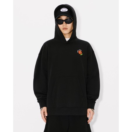 Sweatshirt à capuche oversize brodé 'KENZO Pop' en coton