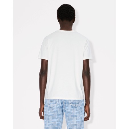 T-shirt slim brodé 'KENZO Weave' en coton