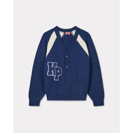 Cardigan 'KENZO Paris Varsity' en laine et coton