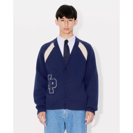 Cardigan 'KENZO Paris Varsity' en laine et coton