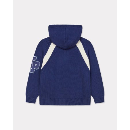 Pull à capuche 'KENZO Paris Varsity' en laine et coton