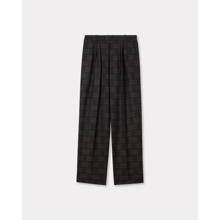 Pantalon de tailleur plissé 'KENZO Weave'