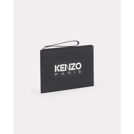 Grande pochette 'KENZO Emboss' en cuir