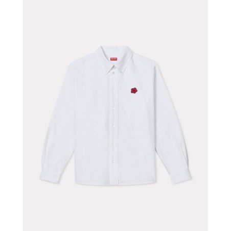 Chemise brodée 'Boke Flower' en coton oxford