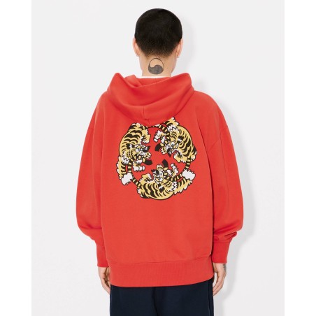 Sweatshirt à capuche unisexe oversize 'KENZO VERDY MARKET' en coton