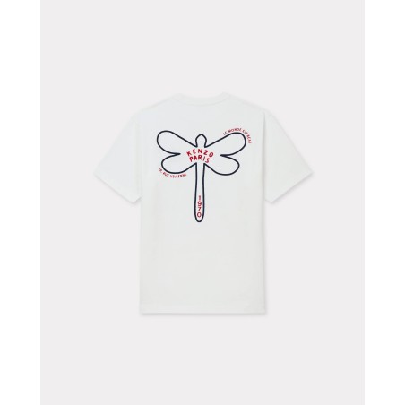 T-shirt brodé 'KENZO Dragonfly' en coton