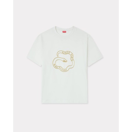 T-shirt brodé oversize 'Lunar New Year' en coton