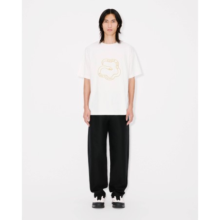 T-shirt brodé oversize 'Lunar New Year' en coton