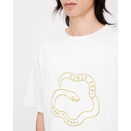 T-shirt brodé oversize 'Lunar New Year' en coton