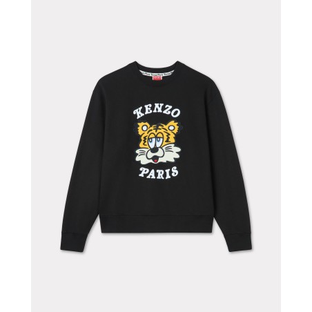 Sweatshirt unisexe brodé 'KENZO VERDY MARKET' en coton