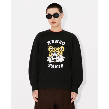 Sweatshirt unisexe brodé 'KENZO VERDY MARKET' en coton