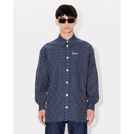 Chemise oversize 'KENZO Weave'