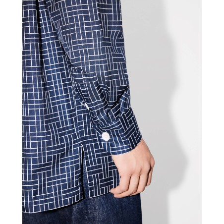 Chemise oversize 'KENZO Weave'