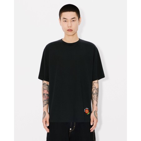 T-shirt brodé oversize 'KENZO Pop' en coton