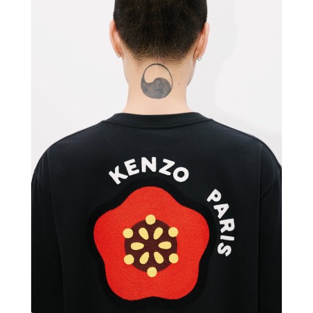 T-shirt brodé oversize 'KENZO Pop' en coton