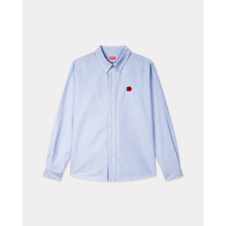 Chemise brodée 'Boke Flower' en coton oxford