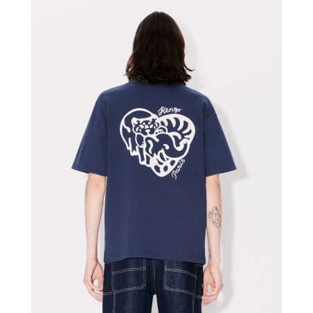 T-shirt oversize brodé 'KENZO Jungle Heart'