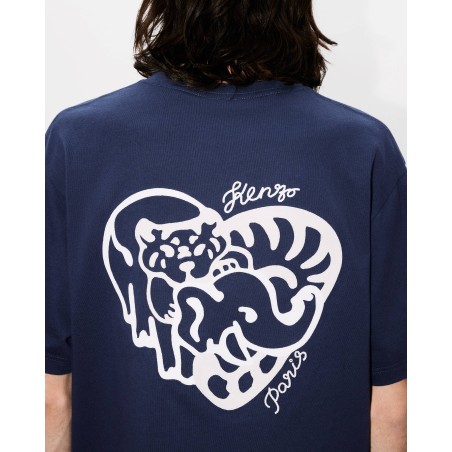 T-shirt oversize brodé 'KENZO Jungle Heart'