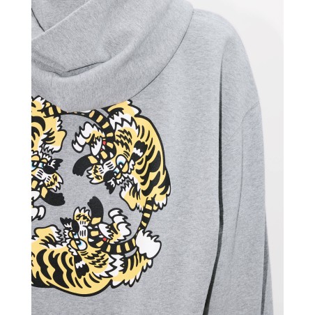 Sweatshirt à capuche unisexe oversize 'KENZO VERDY MARKET' en coton