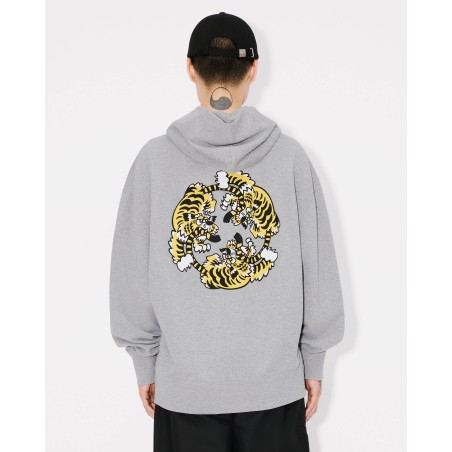 Sweatshirt à capuche unisexe oversize 'KENZO VERDY MARKET' en coton