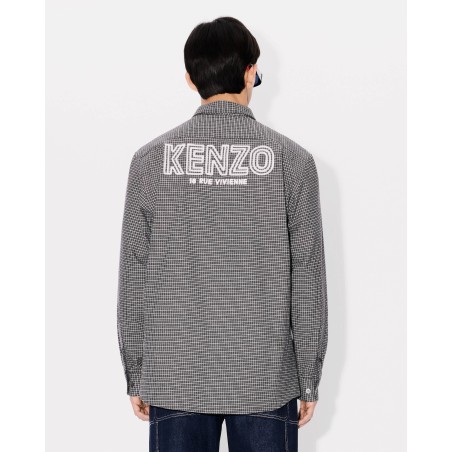 Chemise militaire brodée 'KENZO Archive 1970'