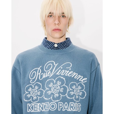 Pull unisexe brodé 'KENZO Constellation' en laine et coton