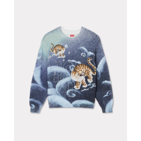 Pull unisexe brodé 'KENZO Cloud Tiger'