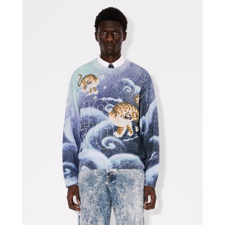 Pull unisexe brodé 'KENZO Cloud Tiger'