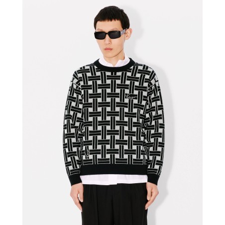 Pull brodé 'KENZO Weave'