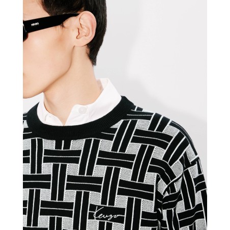 Pull brodé 'KENZO Weave'