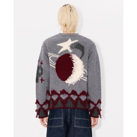 Pull en laine tricotée 'KENZO Constellation'