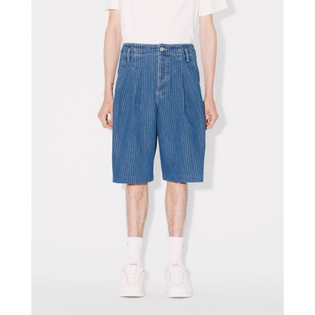 Short school boy en denim japonais