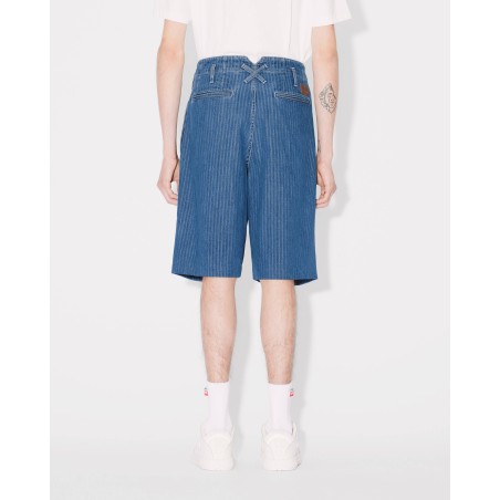 Short school boy en denim japonais