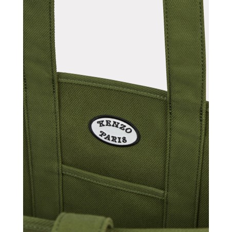 Grand tote bag réversible 'KENZO VERDY MARKET' en toile