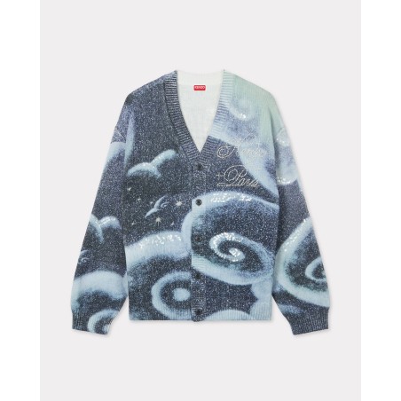 Cardigan unisexe brodé 'KENZO Cloud Tiger'