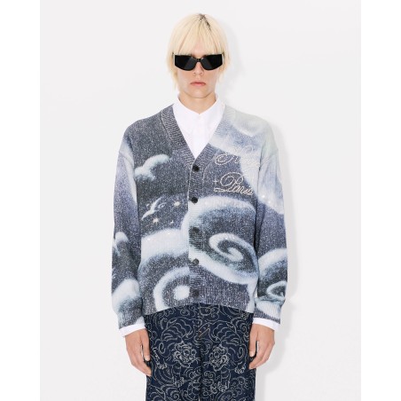 Cardigan unisexe brodé 'KENZO Cloud Tiger'