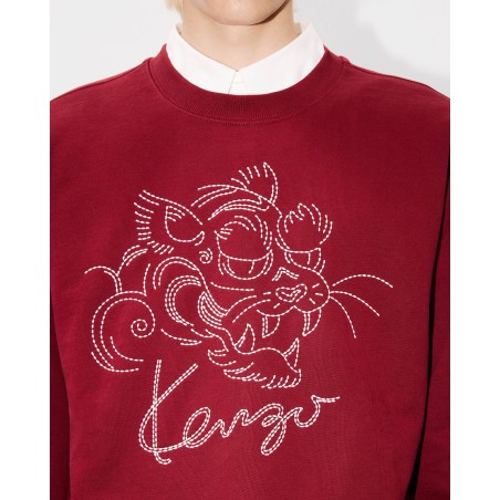 Sweatshirt brodé 'KENZO Star Tiger'