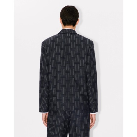 Veste de tailleur 'KENZO Weave' en laine et coton