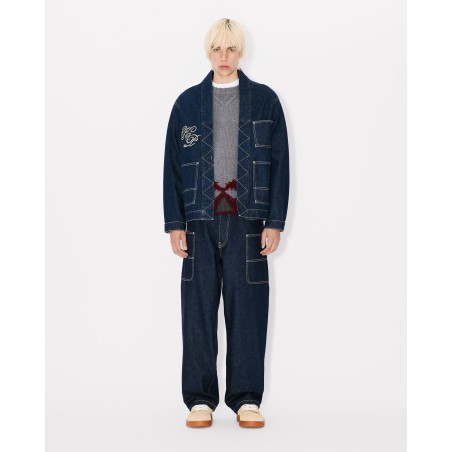 Kimono brodé 'KENZO Constellation' en denim japonais